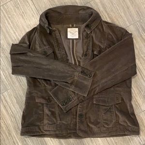 Brown corduroy jacket